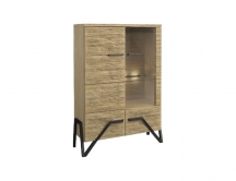 Mebin - Pik- SZAFKA Z BARKIEM Z OŚWIETLENIEM PRAWA